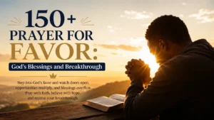 Prayer for Favor