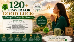 Prayer for Good Luck