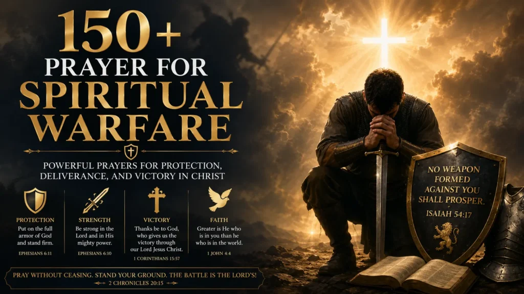Prayer for Spiritual Warfare