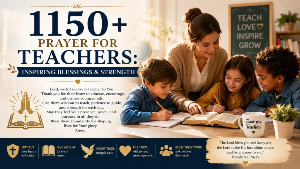 Prayer for Teachers