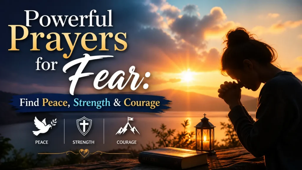 Prayers for Fear