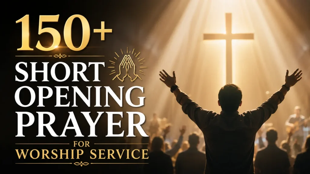 Short Opening Prayer for Worship