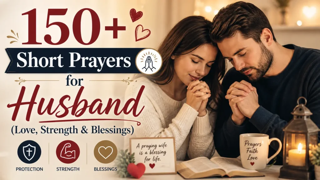 Short Prayers for Husband