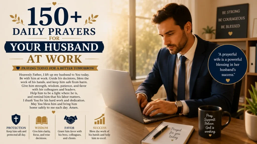 prayer for husband at work