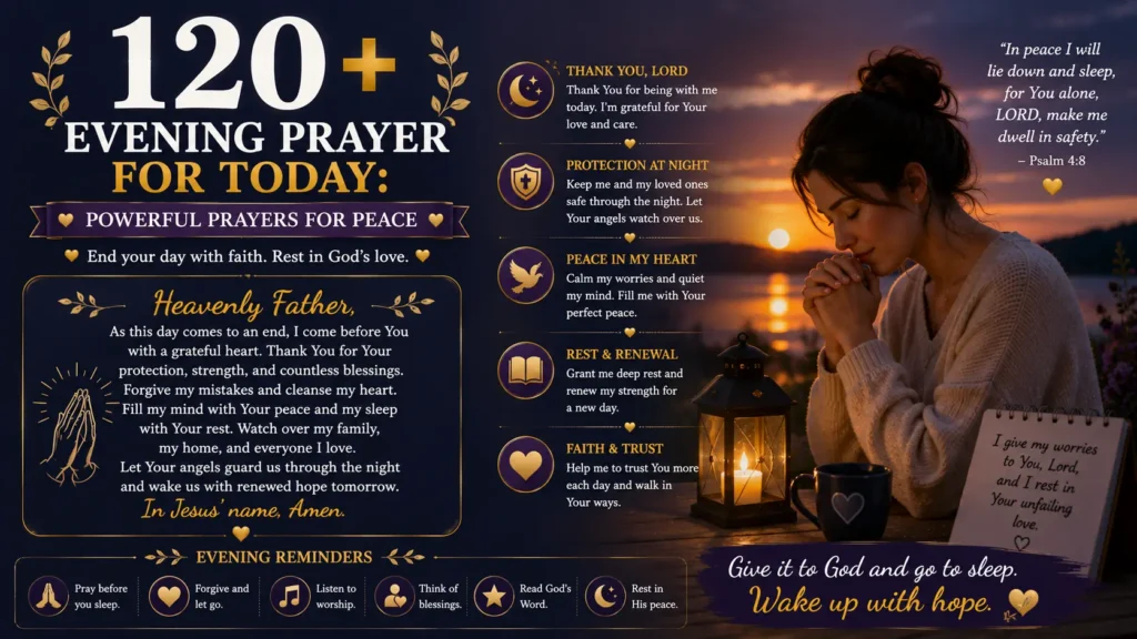 Evening Prayer for Today