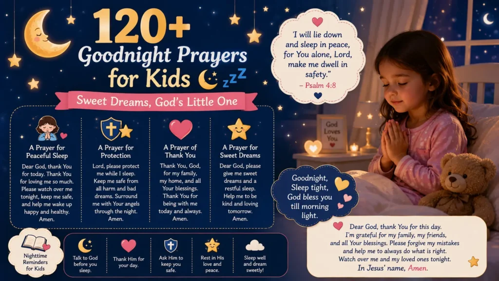 Goodnight Prayers for Kids