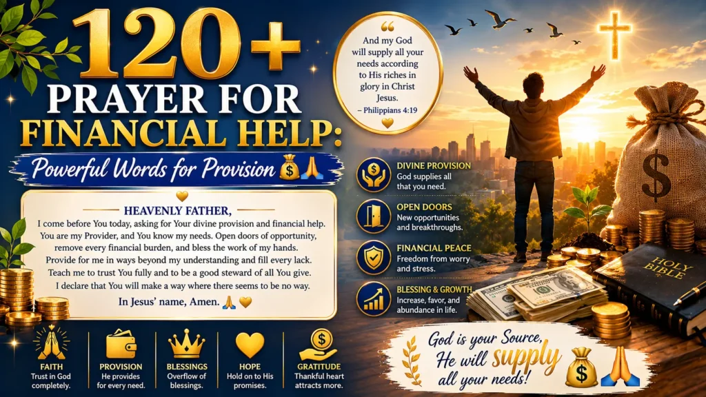 Prayer for Financial Help