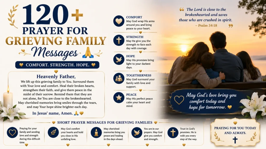 Prayer for Grieving Family