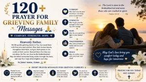 Prayer for Grieving Family
