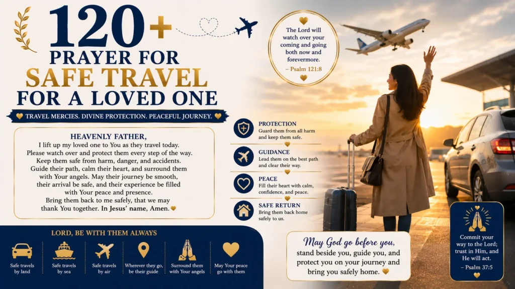 Prayer for Safe Travel for a Loved One