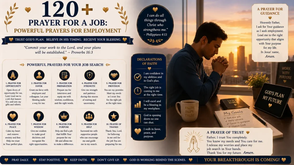 Prayer for a Job