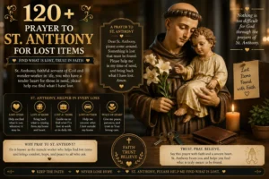 Prayer to St. Anthony for Lost Items