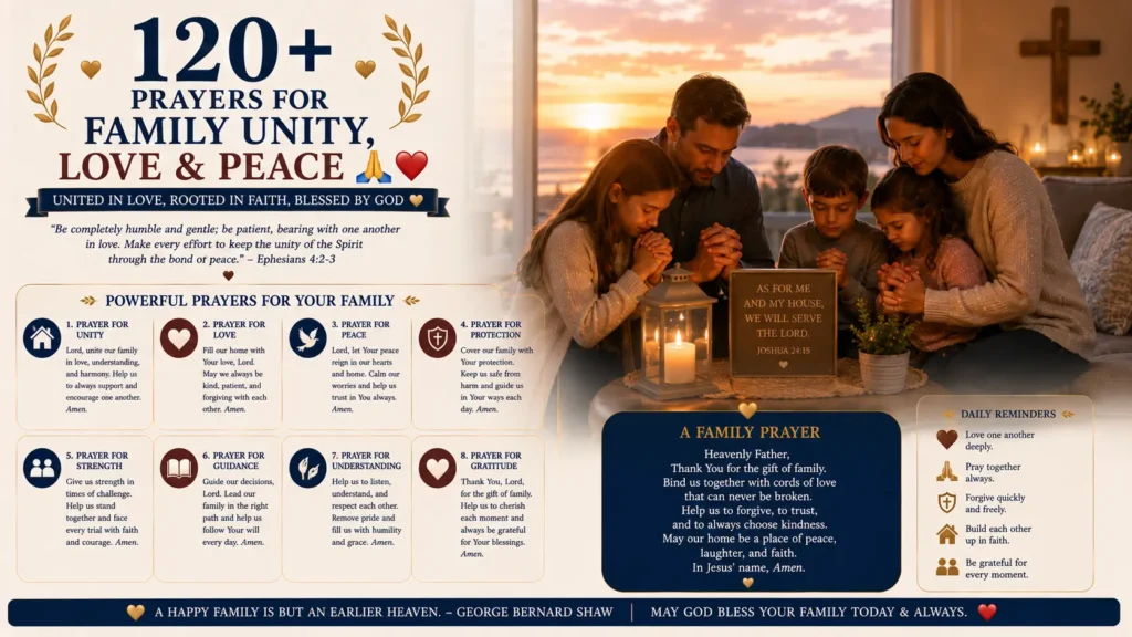 Prayers for Family Unity