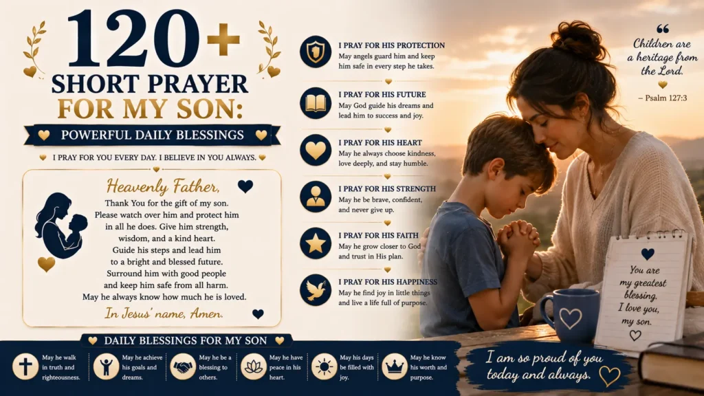 Short Prayer for My Son