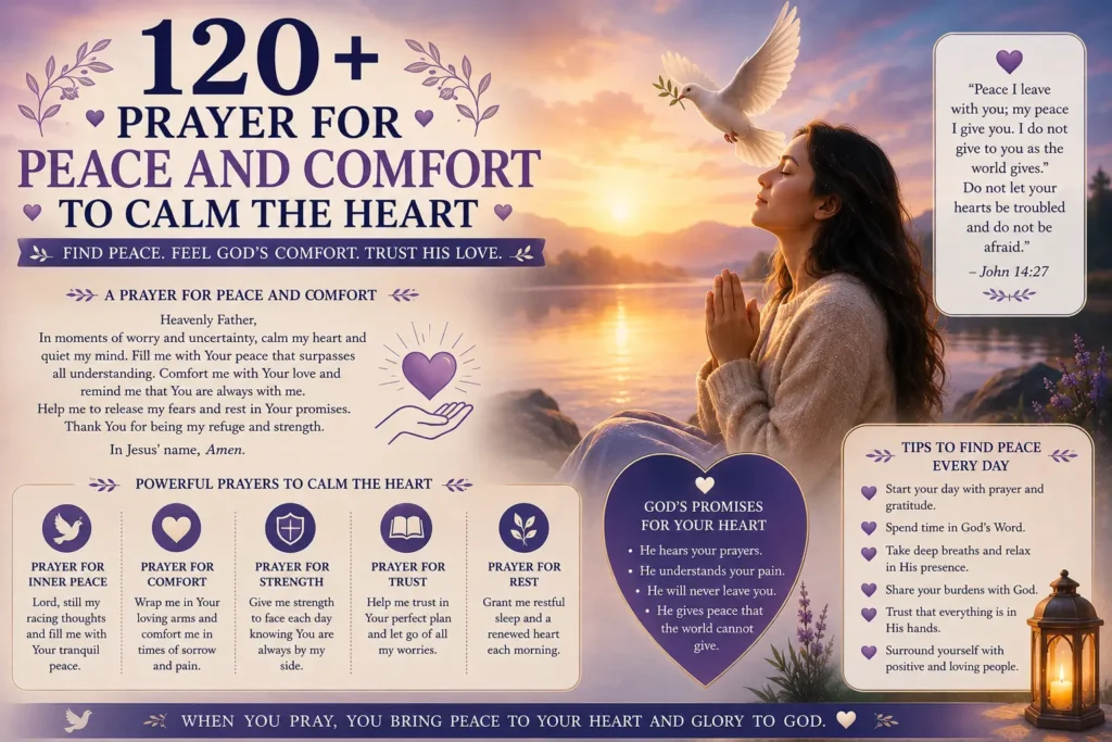Prayer for Peace and Comfort